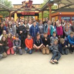 Les élèves du premier degré à Walibi