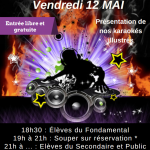 Soirée karaoké – 12 mai
